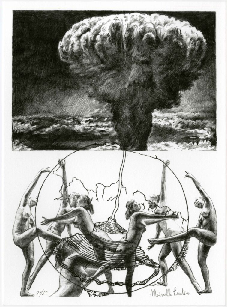 Marinella Senatore, Inferno, 2021, Fotolitografia