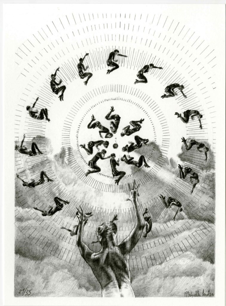 Marinella Senatore, Paradiso, 2021, Fotolitografia