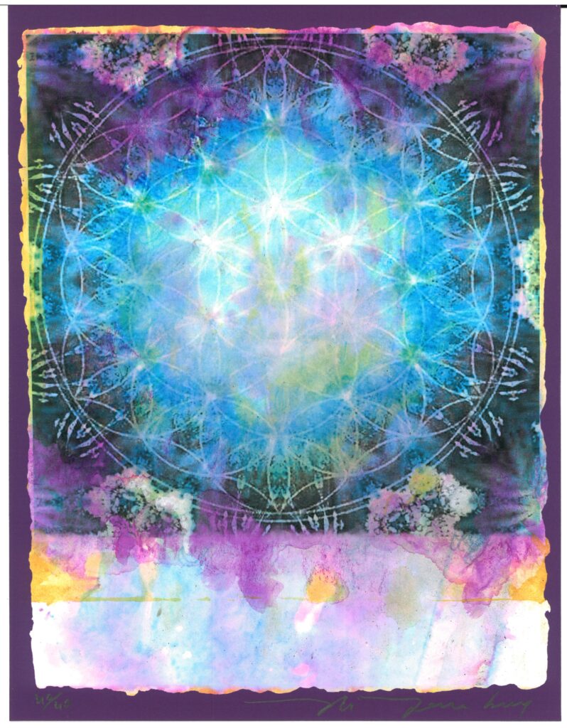 Filippo di Sambuy, Paradiso, 2023, Acquarello