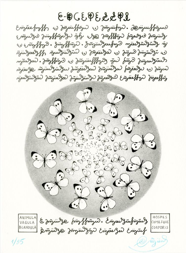 Luigi Serafini, Paradiso, 2022, Litografia