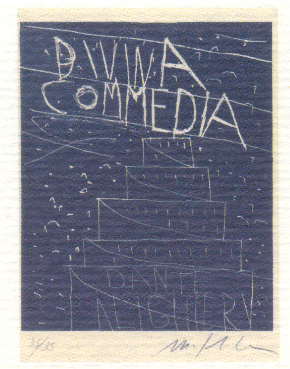 Mimmo Paladino, Frontespizio, 2009, Litografia