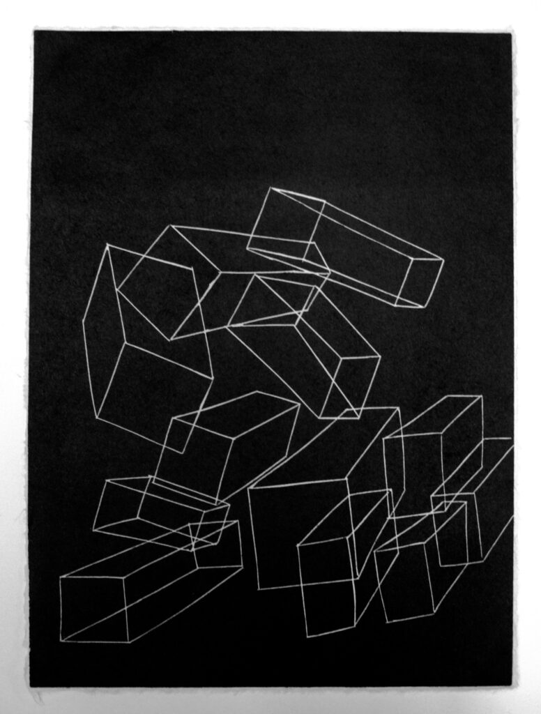 Nunzio, Paradiso, 2017, Litografia
