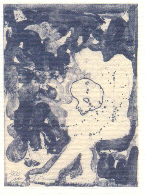 Mimmo Paladino, Inferno: Conte Ugolino, 2009, Litografia