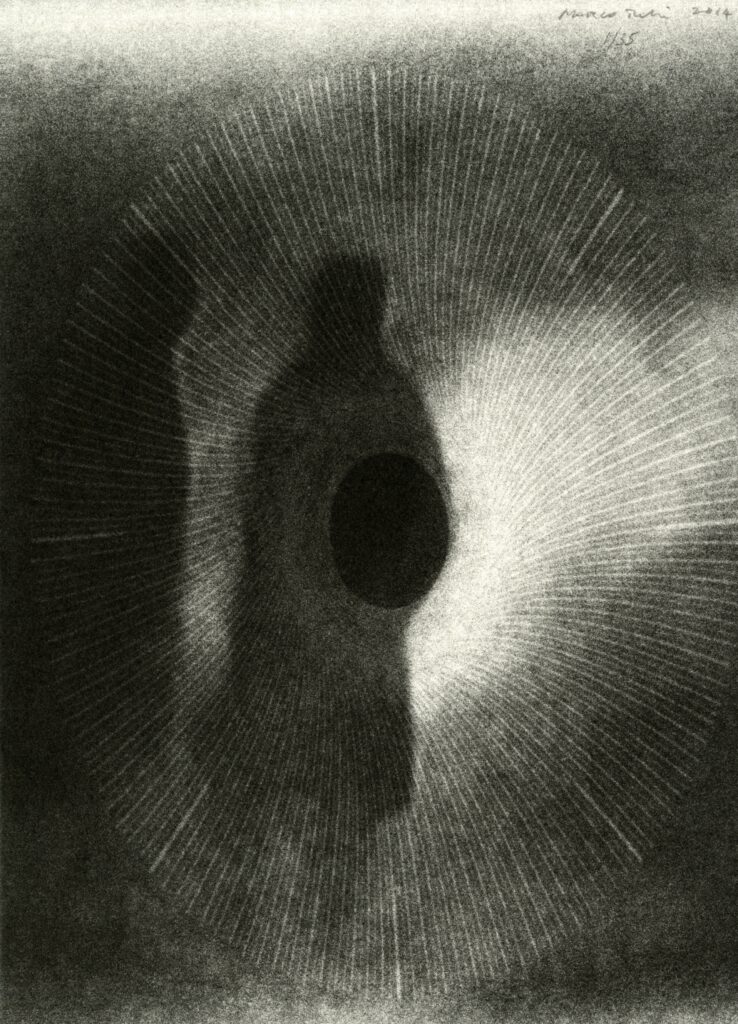 Marco Tirelli, Purgatorio, 2014, Litografia