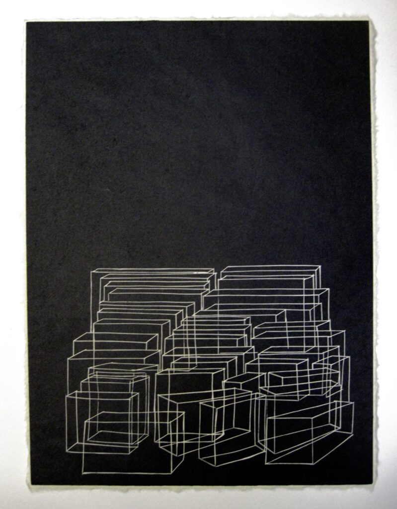 Nunzio, Purgatorio, 2017, Litografia