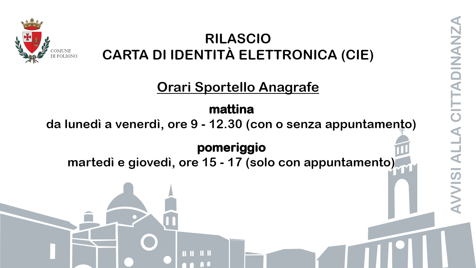 AVVISI_CIE orari anagrafe Immagine anteprima