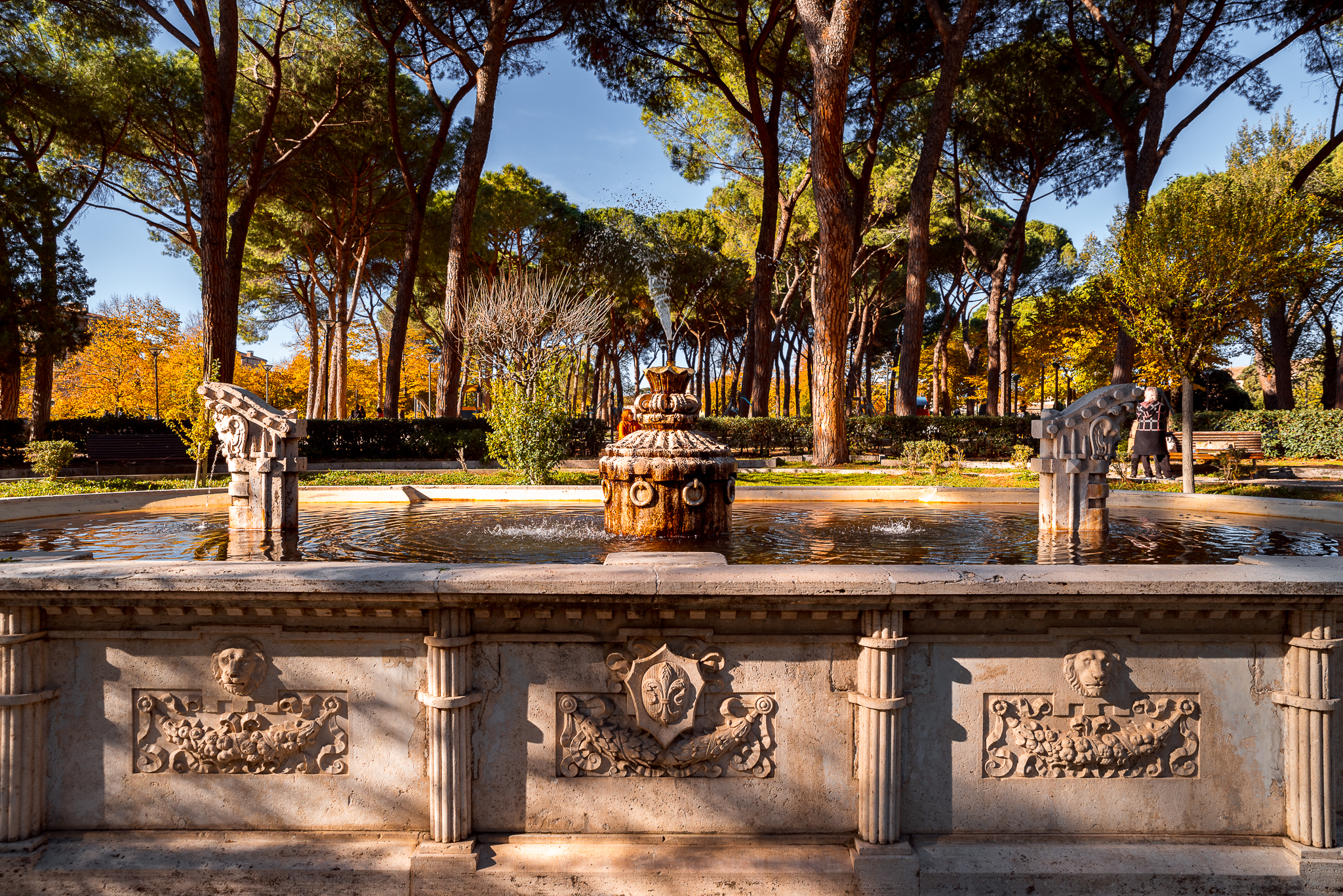 Fontana monumentale - Parco dei Canapè