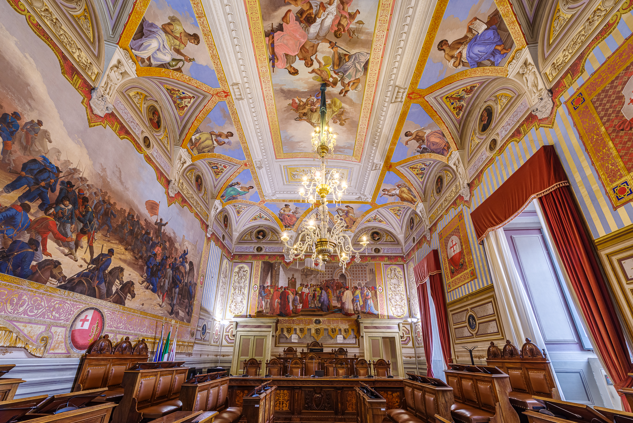 Palazzo Comunale - Sala del Consiglio Comunale