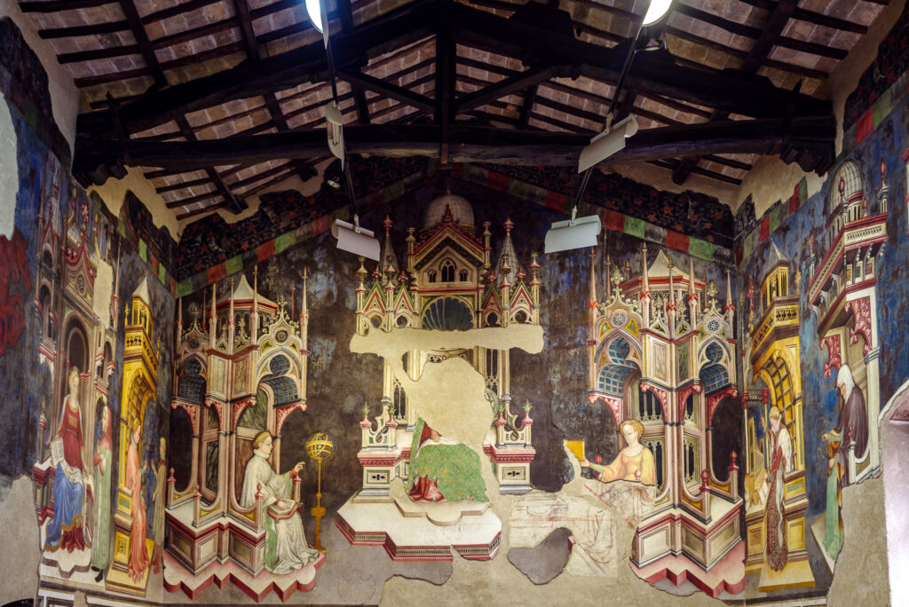 Palazzo Trinci - Affreschi